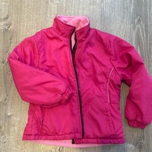 Rothschild double sided Kids Pink Jacket size 5/6
